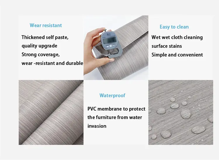 Classical Wood Grain Pp Decorative Film