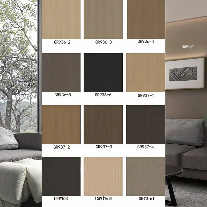 جدید ڈیزائن اسٹائل پیویسی آرائشی فلم