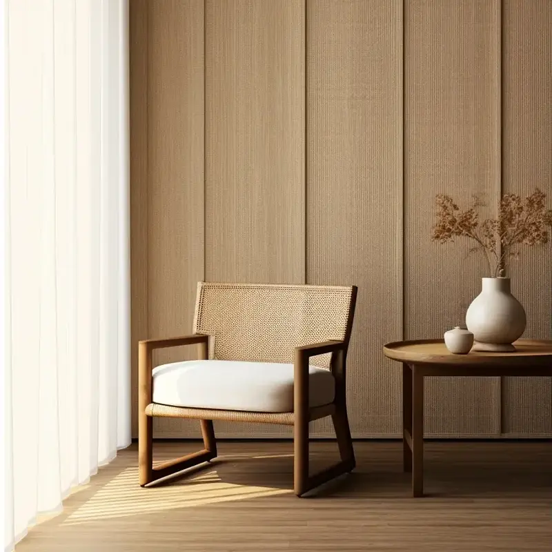 ملٹی کلر لکڑی کے اناج پیویسی آرائشی فلم